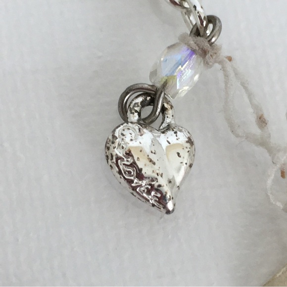 Carolee Teardrop Pendant Necklace NEW NWT  AB Beads Old Estate Jewelry - Picture 6 of 10